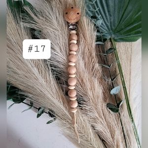 TAYLOR MAE® Non-Toxic BPA Free Pacifier Clips Tethers Holder Baby Teethers